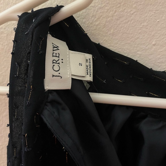 J. Crew Navy TieBack Detailed Blouse - Picture 3 of 3